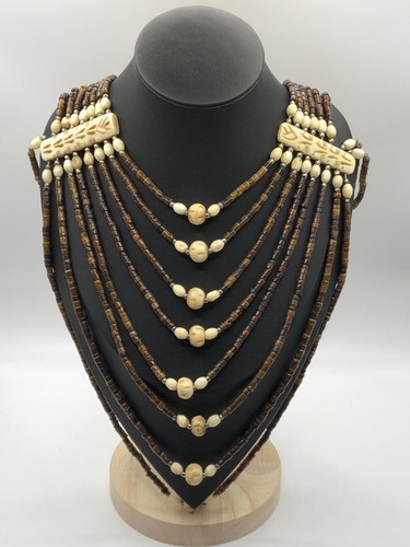 Vintage tribal halskette - halskette, aus