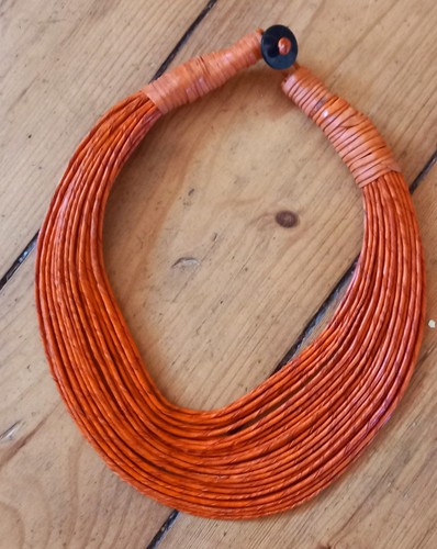 Neu tolle kette - echt, leder