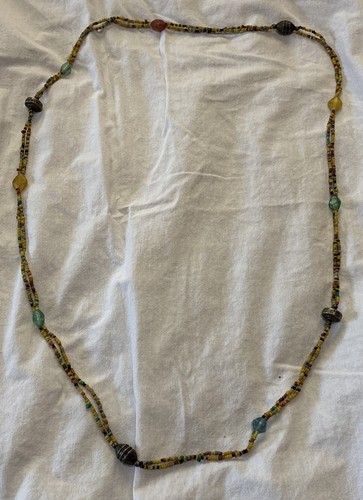 Vintage ethno kette aus - ethno-kette, afrika