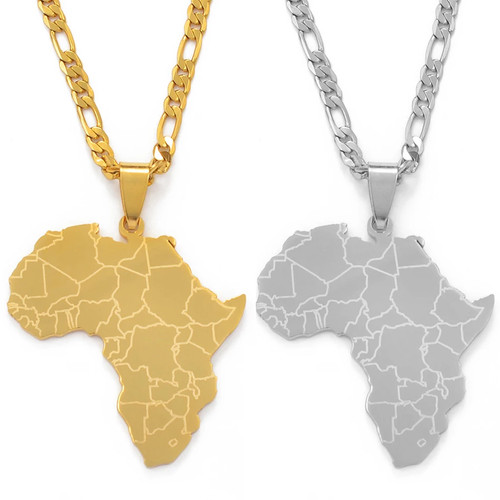 Afrika unisex anhänger - afrika,